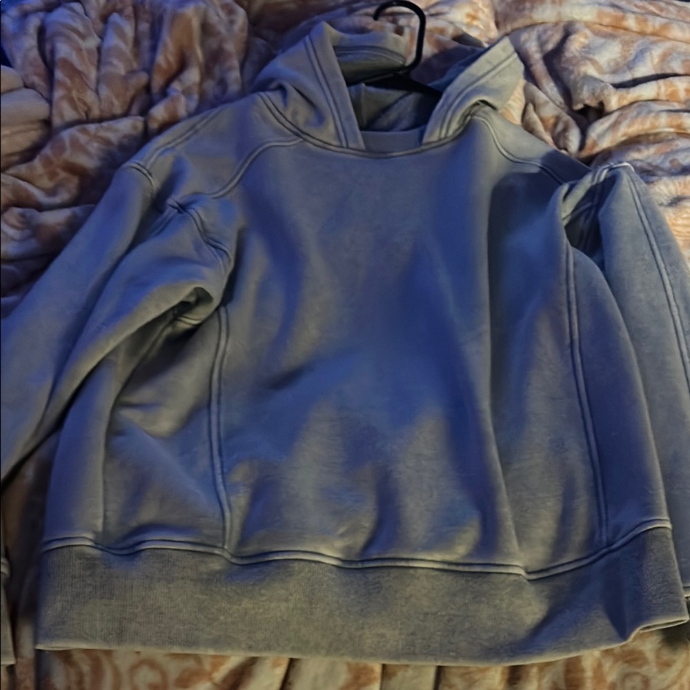 Women’s  blue , Gray Hoodie Sweater